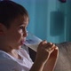 Cute Little Boy Child Drinking Milk - VideoHive Item for Sale