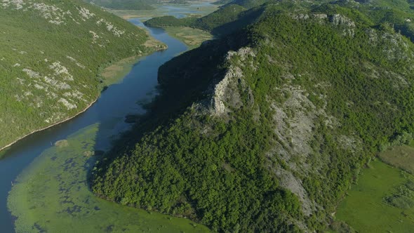 Canyon of River Crnojevica, Montenegro.