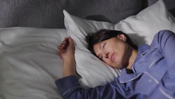 Woman Awaking During Sunny Morning alt