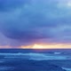 Aerial View of Ocean at Sunset - VideoHive Item for Sale