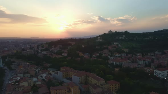 Sunset In Verona City alt