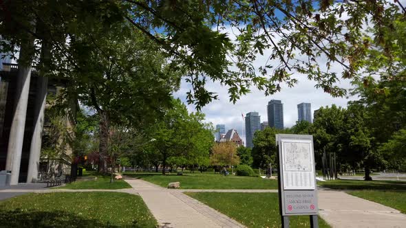Harbour Square Park is a park in Toronto, Ontario, Canada right on the Toronto harbour.  alt