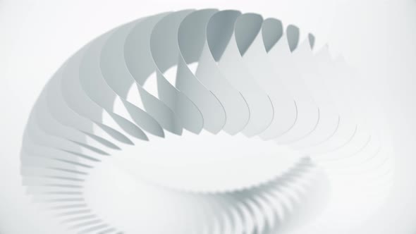 Clean, soft, and shiny white background animation. alt