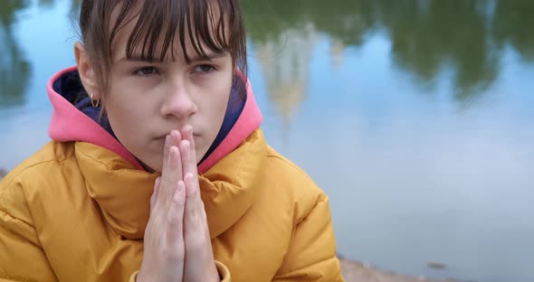 Depressed Teenager By River alt