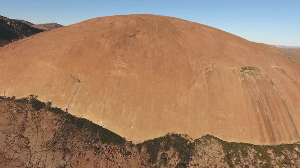 Aerial View Of A Granite Rock - South Africa alt
