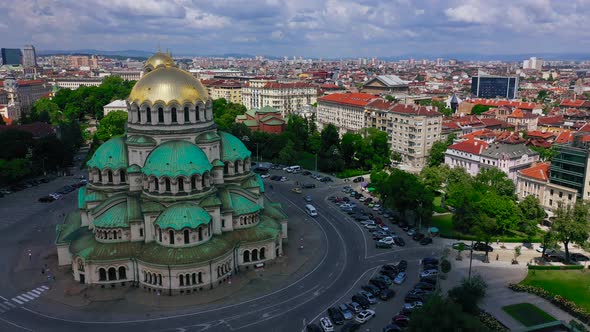 St. Alexander Nevsky Cathedral Sofia Bulgaria.