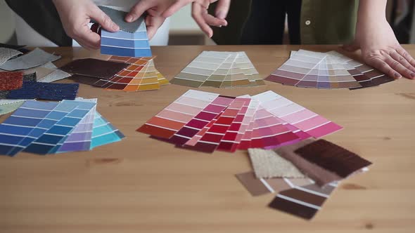 Designers Choose Best Color Samples for the Client alt