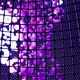 A 3D Illustration of  FHD 60FPS Neon Particles Behind Mesh - VideoHive Item for Sale