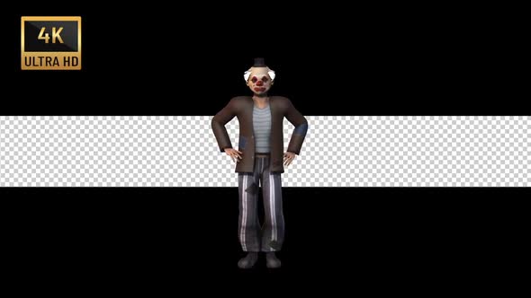 Clown Dance - Halloween Concept alt