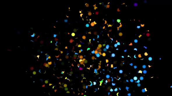 Glitter Vibrant Spheres Abstract Background Digital Rendering alt
