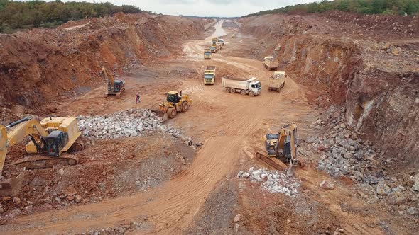 Bulldozer Road Construction alt