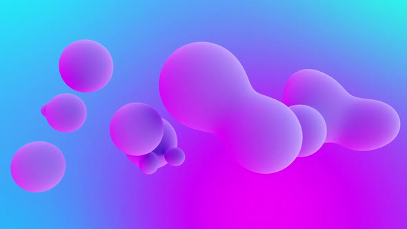 Pastel Blobs Background, Motion Graphics | VideoHive