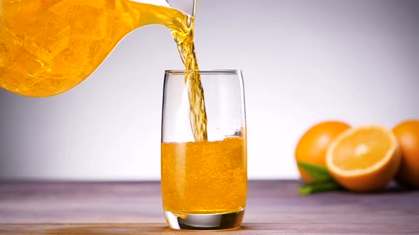 Glass of Orange Lemonade alt