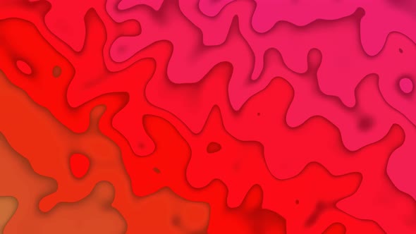 Abstract Smooth Liquid Animated