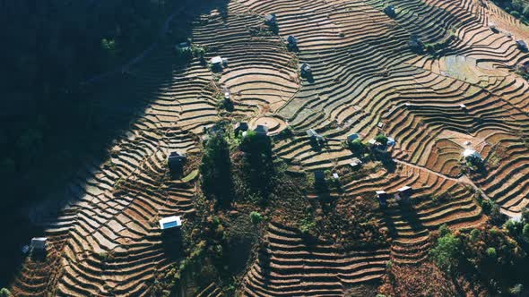 Ban Pa Pong Piang Rice Terraces or Baan Pa Pong Pieng in Doi Inthanon National Park Chiang Mai alt