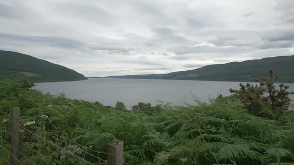 Loch Ness on a cloudy day alt