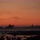 Scenic Pacific Coast Sunset Near Piedras Blancas Light Station California USA