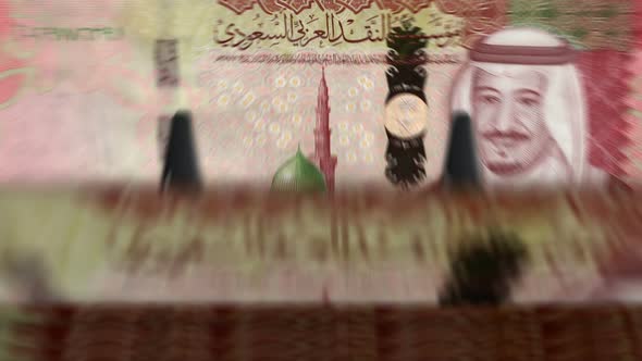 Saudi Arabia Riyal money counting machine down alt