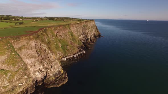 The Gobbins is a popular tourist attraction at Islandmagee, County Antrim, Northern Ireland. It runs alt