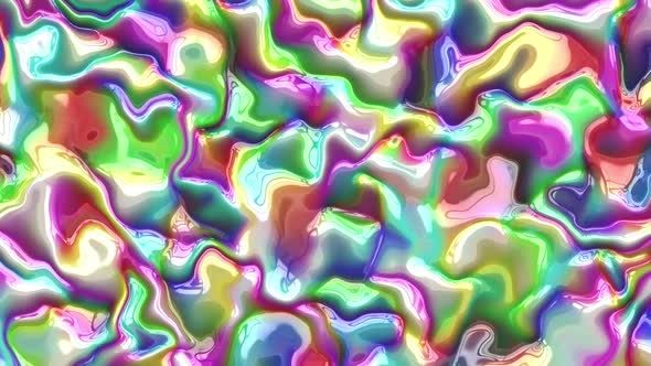 Abstract colorful animation .Multicolor liquid background.Beautiful digital painting movie,