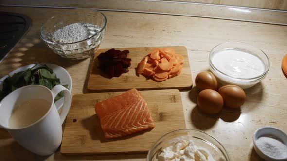 Thin Tasty Colorful Pancakes alt