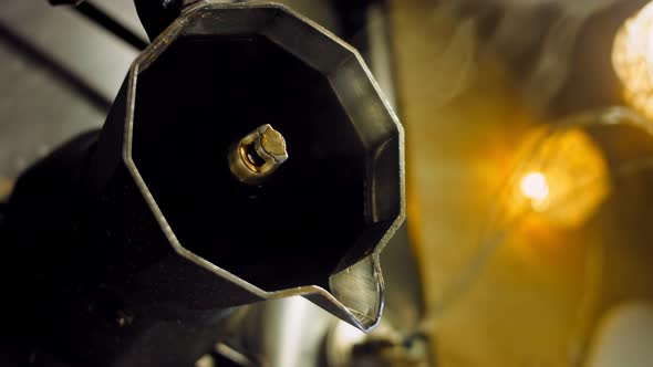 Boil the Coffee in the Coffee Maker and Make Steam and Condensate Strobes alt