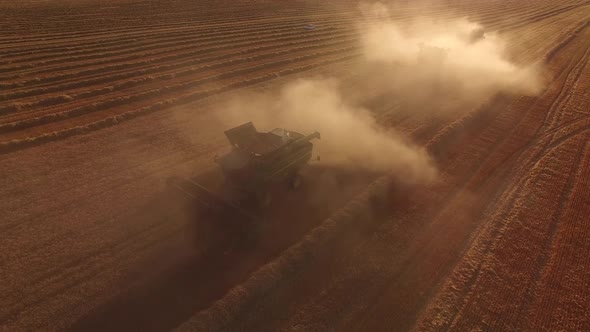 Combines in Clouds of Dust. alt