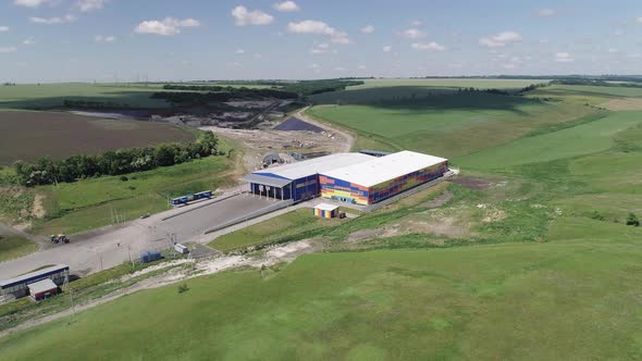 Waste Sorting and Recycling Plant. alt