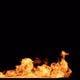 Burning Ground Fire Large Scale Front 05 - VideoHive Item for Sale