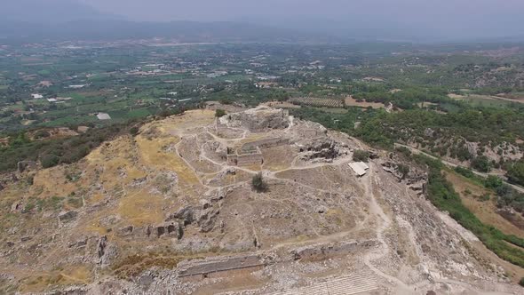 Tlos Ancient City Aerial View 07