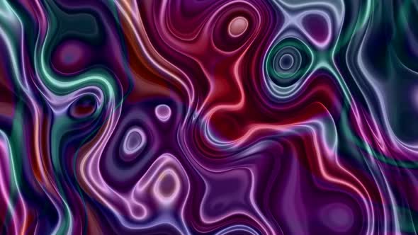 Purple Cyan Red Color Silky Wave Motion Liquid Animation alt