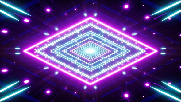 Geometric Lights Visual Jockey Background alt