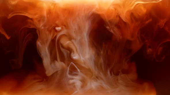 Adding Milk or Cream to Coffee in Slow Motion alt