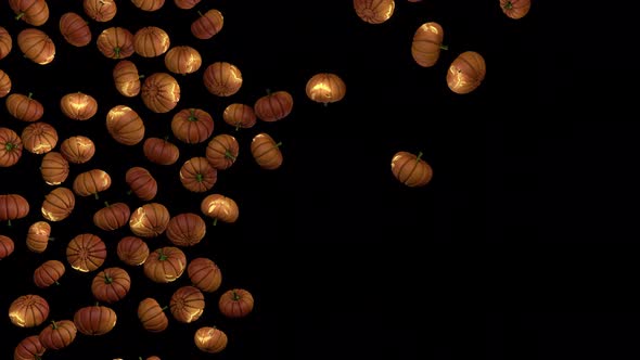 Rolling Pumpkin Lanterns