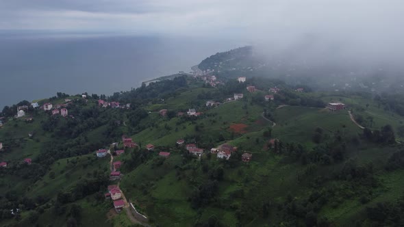 Drone - Mountains and sea