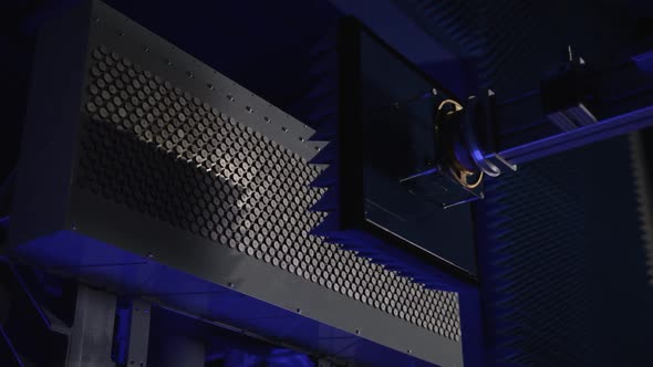 Testing of the Equipment in an Anechoic Chamber