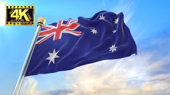 [4K]Australia Flag alt