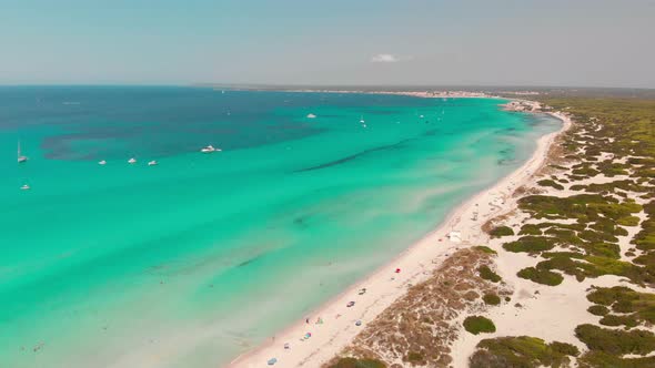 Mallorca Es Trenc ses Arenes beach, Spain alt