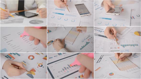 Accountant Is Checking Financial Results alt