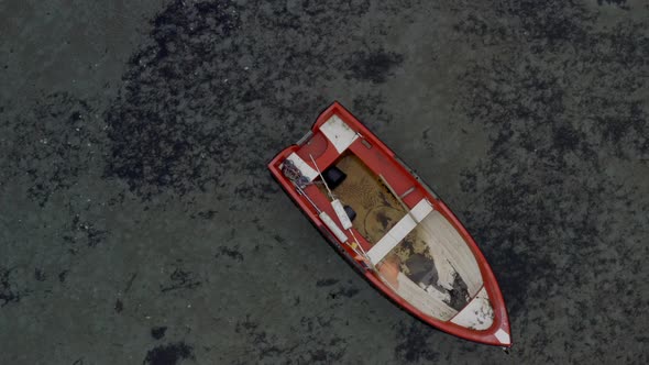 Lonely Rowboat Aerial alt