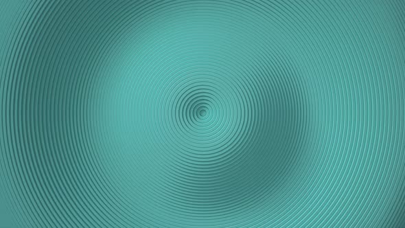 Abstract blue pattern of circles with wave displacement effect