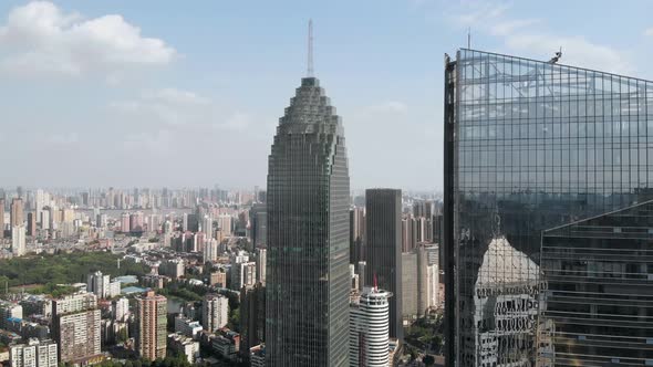 High Rise Buildings In Downtown Wuhan-1 alt