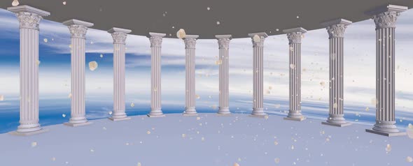 Classic Columns Background 3