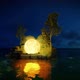 Surreal Moon On Island - VideoHive Item for Sale