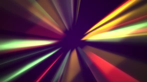 Abstract Multi-colored rays Speed Animation Colorful Light Trails 4K Seamless Loop Tunnel alt