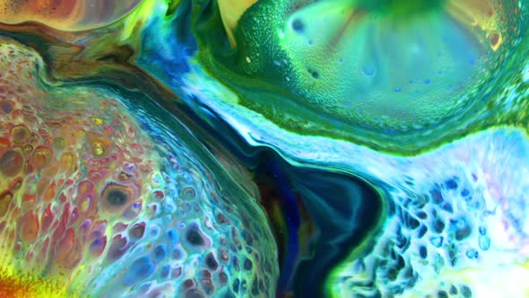 Abstract Colorful Sacral Liquid Waves Texture 240 alt