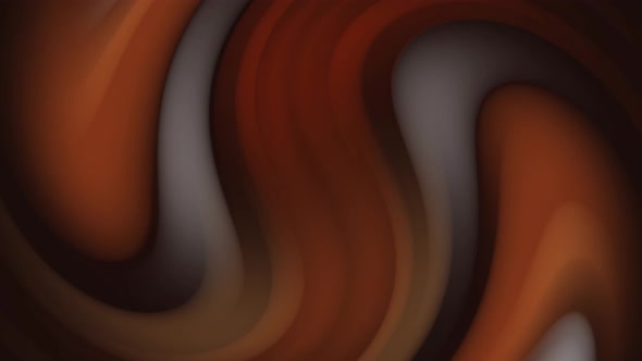 Dark Orange and White Abstract Round Wave Effect 4K Moving Wallpaper Background alt