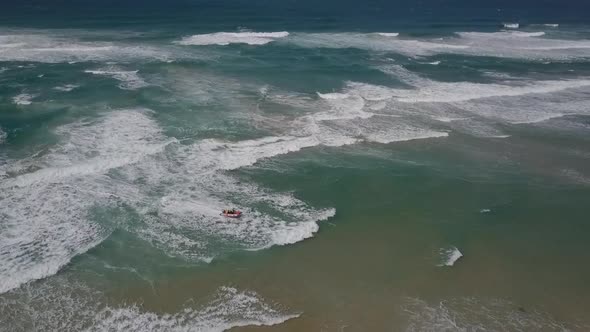 Trans Agulhas Race: Racers arrive at Brenton on Sea control, aerial alt