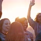 Young Friends Partying on Rooftop - VideoHive Item for Sale