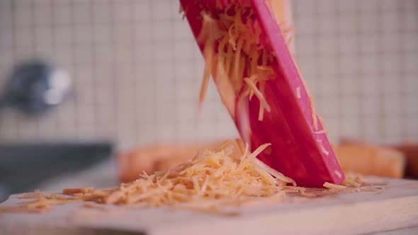 Cooking Korean carrots